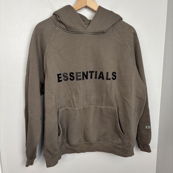 Fear of God Other - Fear of God FOG Essentials Men's Pullover Hoodie Brown Size S